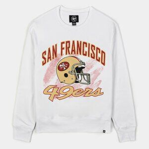 San Francisco 49ers Football Crewneck Sweatshirt Retro 49ers NFL Men Women Shirt
